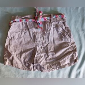 ‼️5 items for $8‼️Kids Tan Shorts with Colorful Belt